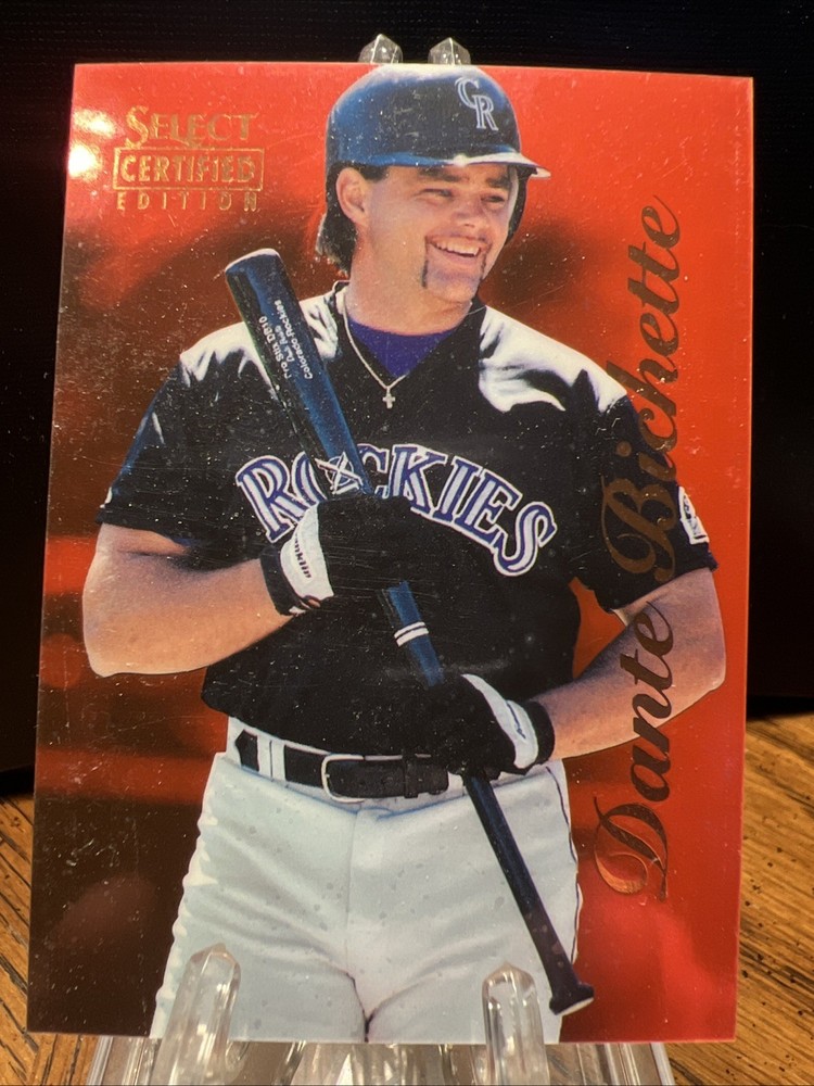 1996 Select Certified Edition Red /1800 Dante Bichette #71