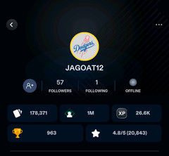 Pick any 9 SUPER RARE CARDS or below – Top 1% Account TOPPS BUNT DIGITAL