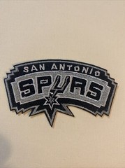 San Antonio Spurs Embroidered PATCH~@ 3 1/2″ x 2 1/8″~Iron or Sew On~NBA