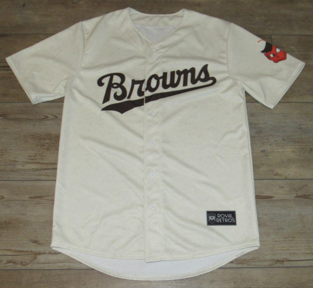 St. Louis Browns #29 Vintage Style Baseball Royal Retros Jersey Men’s Medium