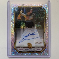 2026 Bowman Truitt Madonna Auto Speckle Refractor /299 1st Padres #CPA-TM