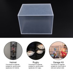 Full Box Case Protection Mini Sports Football Superstar Signed Helmet Display G