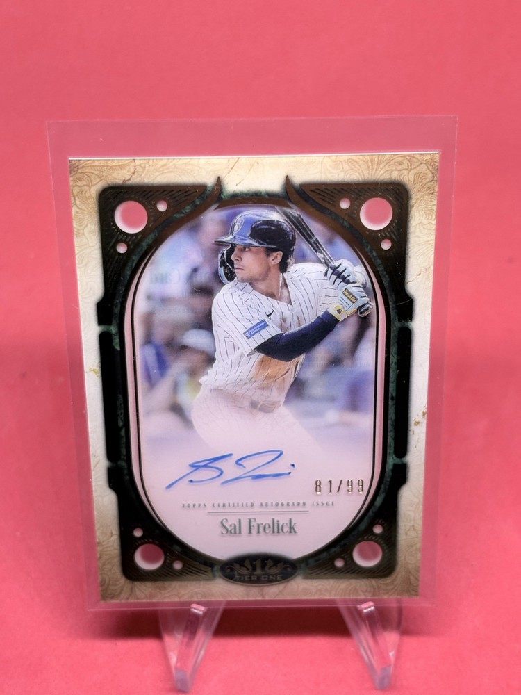 2026 Topps Tier One CPA-SF Sal Frelick Clearly Perfect Auto SP /99