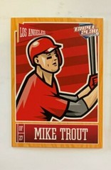 MIKE TROUT – Angels – 2013 Panini Triple Play #36 FS QTY