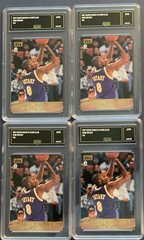 GMA Authentic Kobe Bryant Lot Of (4) 1997 Score Board Lakers (4 Slabs)