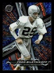 2023 Topps Composite #81 Fred Biletnikoff Blue and Orange Spark Raiders