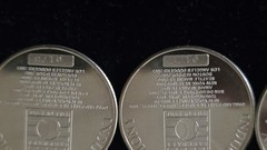 Rickey Henderson Induction- Solid Bronze Commemorative Coins Lot #176-200
