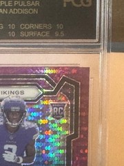 2023 Panini Prizm – Rookies Jordan Addison #368 Purple Pulsar Prizm (RC)