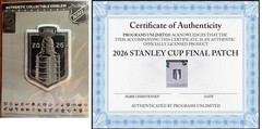 2026 NHL STANLEY CUP FINAL PATCH PLAYER JERSEY STYLE OFFICIAL L ICENSED SHIP NOW