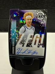 Hannah Hidalgo 2025 Leaf Metal Women Of Sport AUTO #/4 LFG! Die Cut LFG-HH1