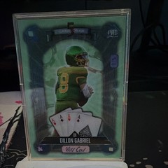 Wild Card 2024 Dillon Gabriel Oregon Ducks 5 Card Draw Insert #S5CDC-DG /5