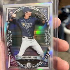 2026 Bowman Chrome Bowman Sterling BST-15 Carson Williams, Tampa Bay Rays