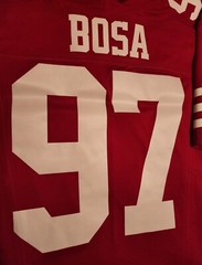 Nick Bosa San Francisco 49ers Vapor FUSE Limited Scarlet Jersey 3XL XXXL Niners