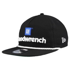 Men’s New Era Black Richard Childress Racing GM Goodwrench Golfer Snapback Hat