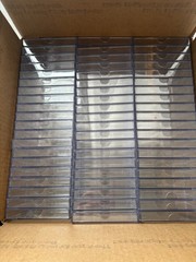 120 Count Lot of Used Card Slider Boxes