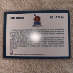 1992-93 Fleer – All-Stars Karl Malone #17. Combo Shipping Available