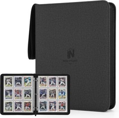 Trading Card Binder, Holds 720 Toploaders, 9 Pocket Top Loader Binders