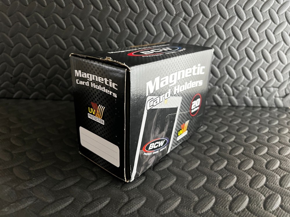 BCW Magnetic Card Holder 35pt Point with UV Protection, Box of 20 holders
