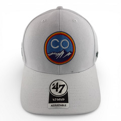 ’47 Brand Colorado Rockies MLB City Connect Logo MVP Snapback Adjustable Hat Cap