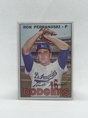 1967 Topps Ron Perranoski #197 Los Angeles Dodgers Baseball Card