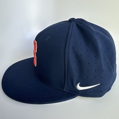 Syracuse Orange Nike True Dri-Fit Fitted Hat Size 6 7/8 7 1/8 7 1/4 Navy S Logo