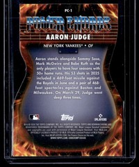 AARON JUDGE 2026 BOWMAN POWER CHORDS NEW YORK YANKEES #PC-1 INSERT