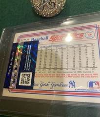 1986 Sportflics Robin Yount Yankees Version! Incredibly Rare! Best 80s Error!