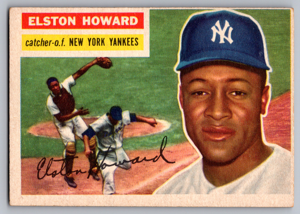 1956 TOPPS #208 ELSTON HOWARD YANKEES