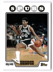 2008-09 Topps #178 George Gervin Gold Foil