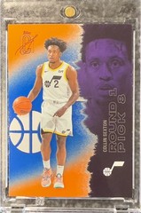 COLLIN SEXTON RARE ORANGE PURPLE BLUE PARALLEL SP INVESTMENT CARD TOPPS MINT