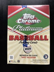 2025 Topps Chrome Platinum 1955 Baseball BLASTER Box – Factory Sealed
