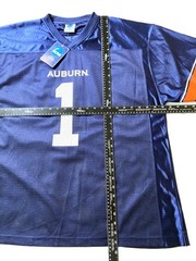 Knights Apparel – Men’s XL NCAA Auburn Tigers #1 Blue Football Jersey NWT