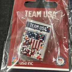 Lot Of 7 New In Pack 2024 Paris Olympics Lapel Pin Badge – Team USA