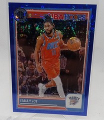 2023-24 Panini Nba Hoops Premium Stock – Isaiah Joe #64 Blue Disco Prizm /99