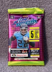 NFL FOOTBALL-2021 Panini Absolute-NEW/SEALED-5 Card Pack-Inserts, Autos?