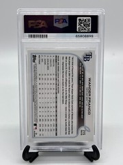 2022 Topps Series 1 WANDER FRANCO Tampa Bay Rays Rookie #215 PSA 10