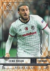 2016-17 Topps UEFA Champions League Showcase Besiktas JK Orange Parallel