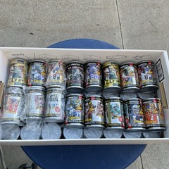 10x – 1997 Pinnacle Inside Football Cans NFL Cards Factory Sealed Tin LOT of 10