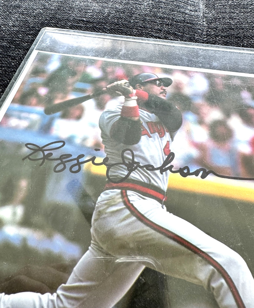 Reggie Jackson Signed Lot Auto 7X9 Photo + “Mr. October” Autograph Yankees HOF