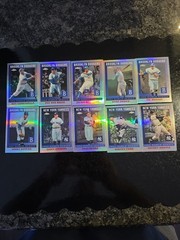 2025 Topps Chrome Platinum 1955 WORLD SERIES Complete 10 Card Set Mantle, Jackie