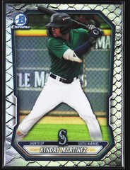 2026 Bowman #BCP-7 Kendry Chourio Chrome Prospects Reptilian Refractor