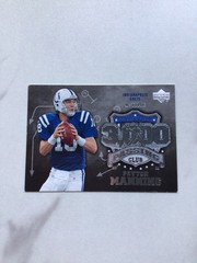 2006 Upper Deck 3000 Yard Passing Club Colts #3KPPM Peyton Manning NFL Broncos