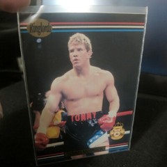 Tommy Morrison 1991 Ringlords Promo Card 12th NSCC Anaheim California Very Rare!