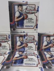2025-26 Topps Chrome NBA Basketball Mega ONE Box FREE SHIPPING