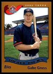 Gabe Gross 2002 Topps #329 Toronto Blue Jays MLB READ FREE SHIPPING AutographDen