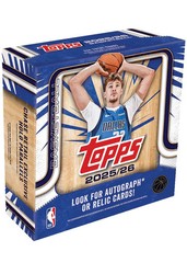 2025-26 Topps NBA Flagship Basketball Mega Box Factory Sealed (224 Cards)-