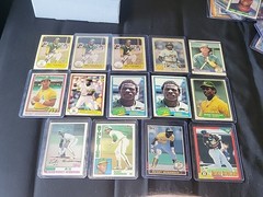 ⚾️Lot Of (14) Rickey Henderson From 1981-1994 Oakland A’s No dings or Creases⚾️