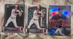 Walker Jenkins (3) Card 2025 Bowman Lot/See Pictures/Minnesota Twins/Free Ship