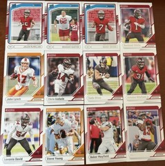 2024 Donruss Football (1-400 Set) Tampa Bay Buccaneers Team Set (12 Cards)
