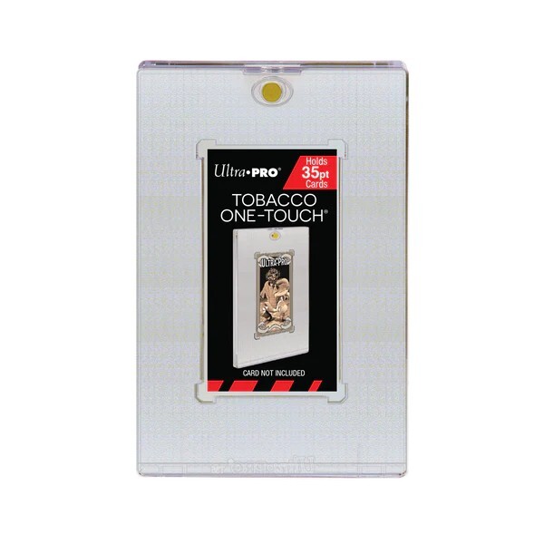 Lot of 5 Ultra PRO Tobacco Card ONE TOUCH Magnetic Holder 35pt UV A&G T206